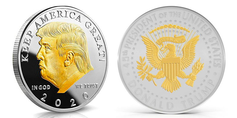 trump coins